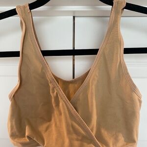 Crossover nursing bra